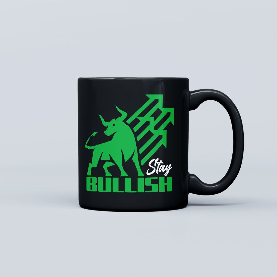 Stay Bullish Coffee Mug - Fuel Your Optimism