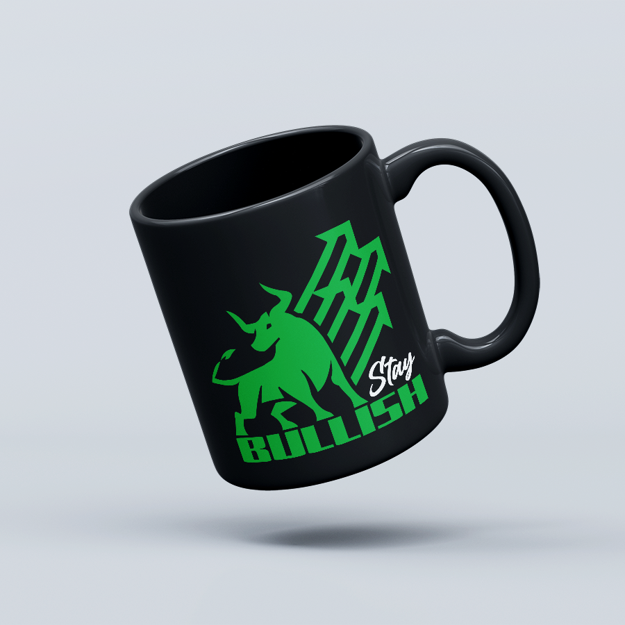 Stay Bullish Coffee Mug - Fuel Your Optimism