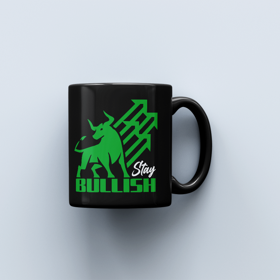 Stay Bullish Coffee Mug - Fuel Your Optimism