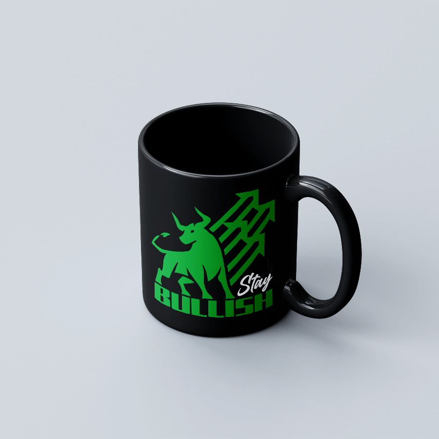 Stay Bullish Coffee Mug - Fuel Your Optimism