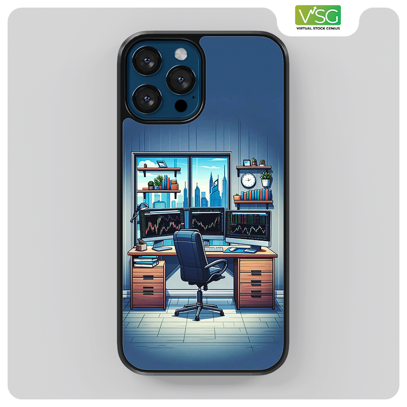 Trader Room Design Premium Mobile Cover for iPhone