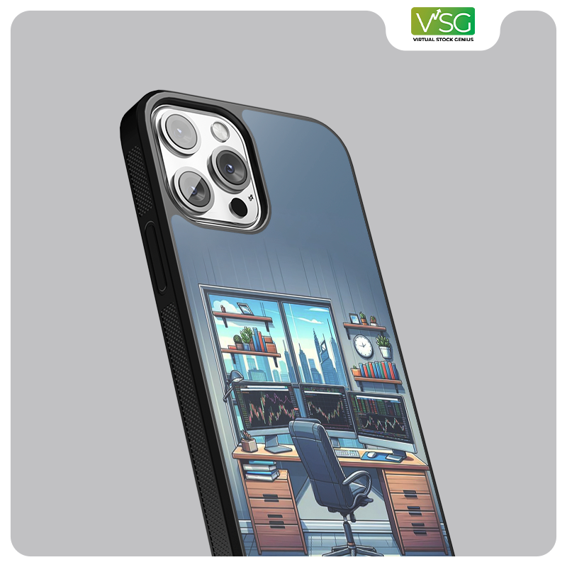 Trader Room Design Premium Mobile Cover for iPhone