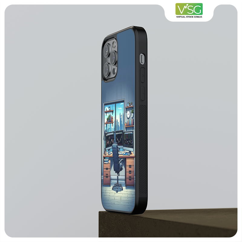 Trader Room Design Premium Mobile Cover for iPhone
