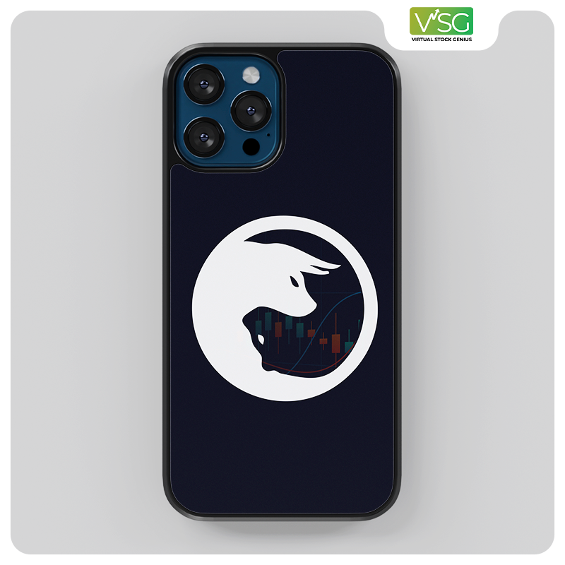 Yin Yang Bear & Bull Design Premium iPhone Cover
