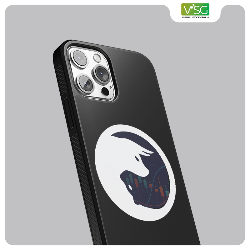 Yin Yang Bear & Bull Design Premium iPhone Cover