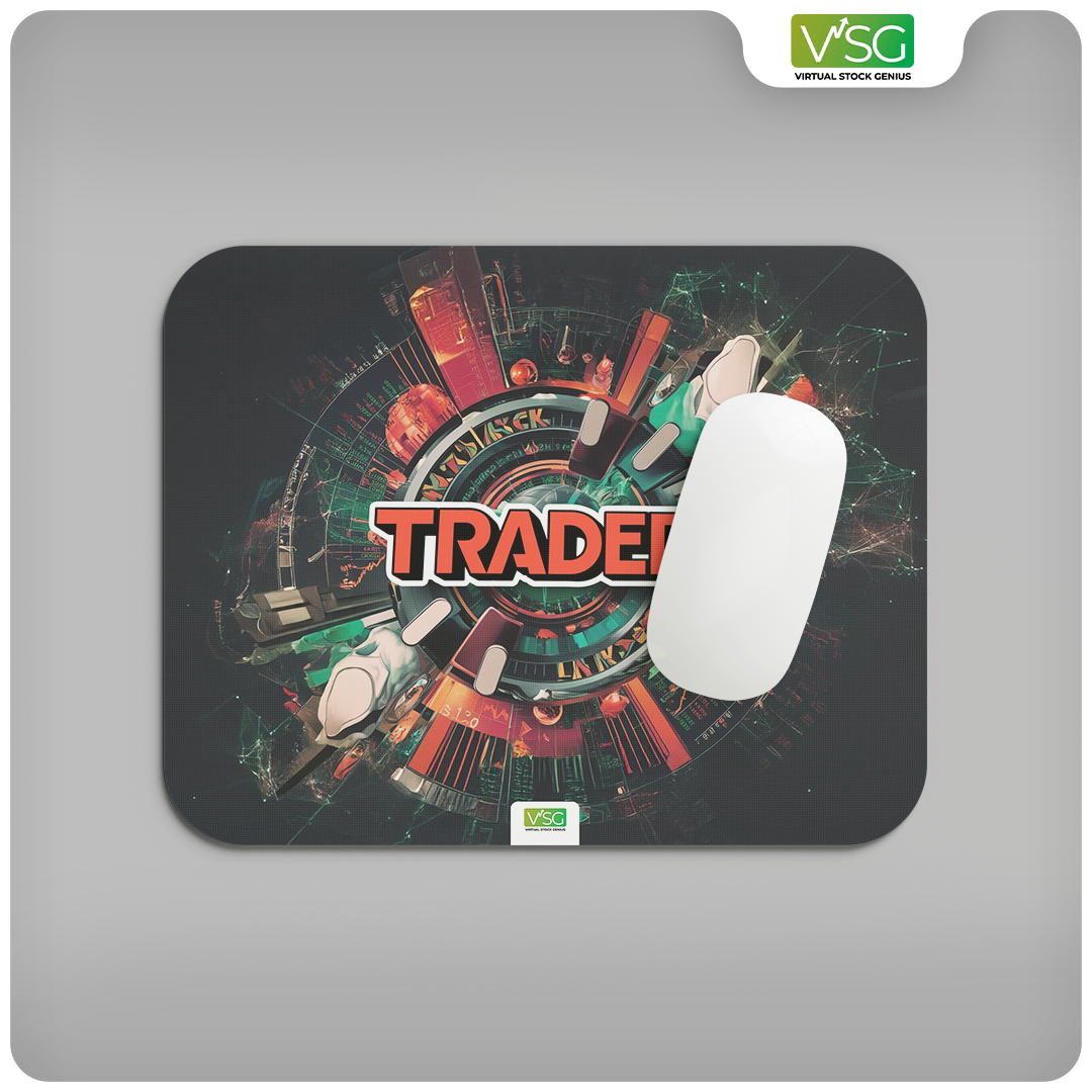 Stock Market Trader Mouse Pad