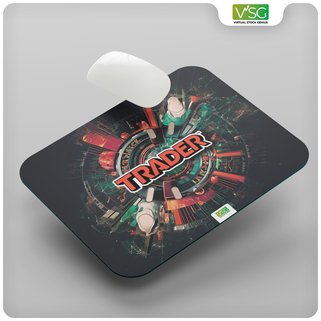 Stock Market Trader Mouse Pad