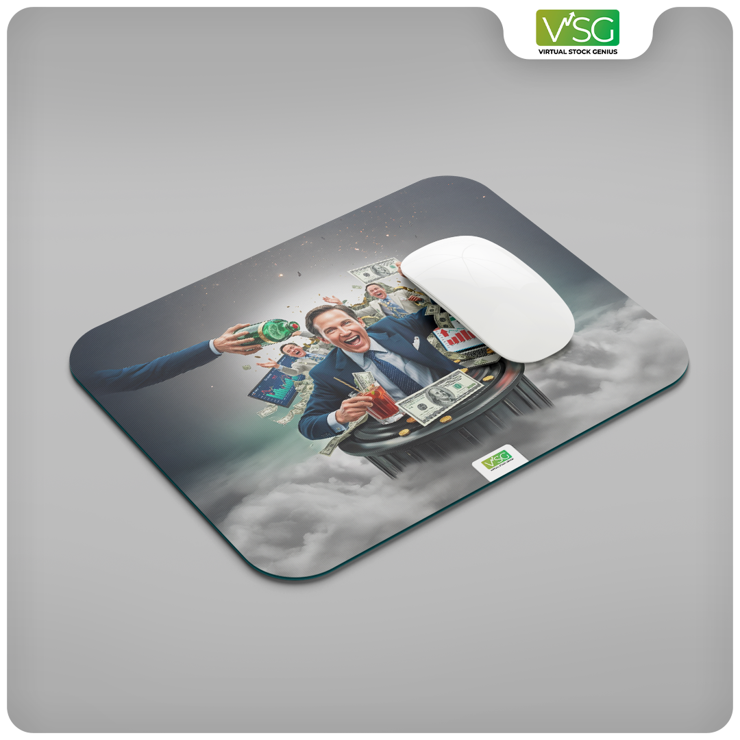 Stock Market Trader Profit Vibes Mouse Pad