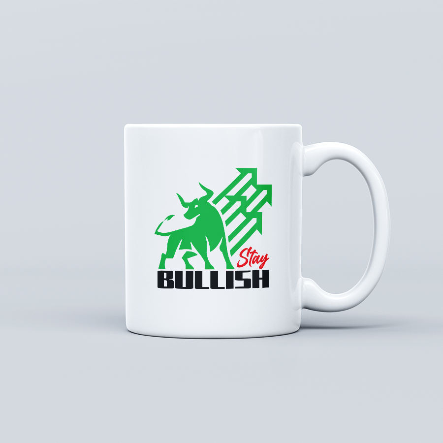 Stay Bullish Coffee Mug - Fuel Your Optimism