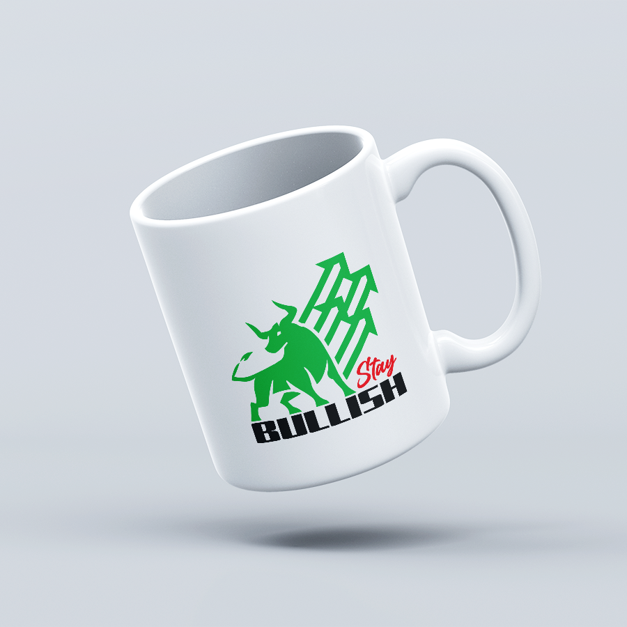 Stay Bullish Coffee Mug - Fuel Your Optimism