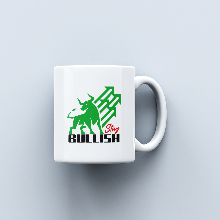 Stay Bullish Coffee Mug - Fuel Your Optimism