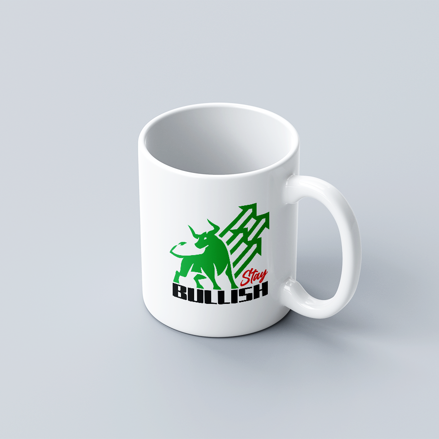Stay Bullish Coffee Mug - Fuel Your Optimism