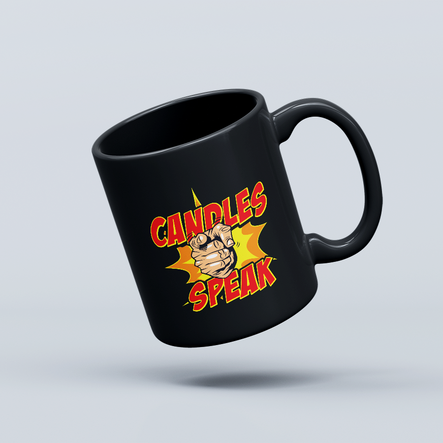 Candles Speak Coffee Mug