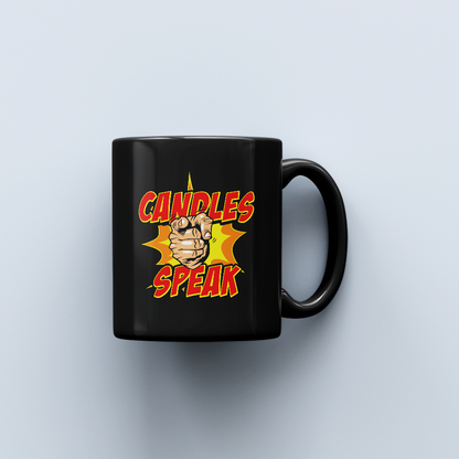 Candles Speak Coffee Mug