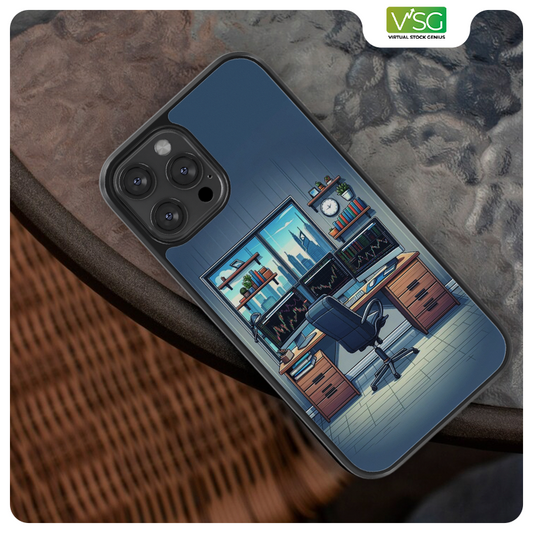 Trader Room Design Premium Mobile Cover for iPhone
