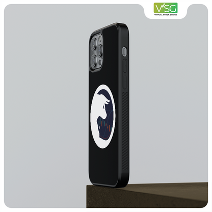 Yin Yang Bear & Bull Design Premium iPhone Cover