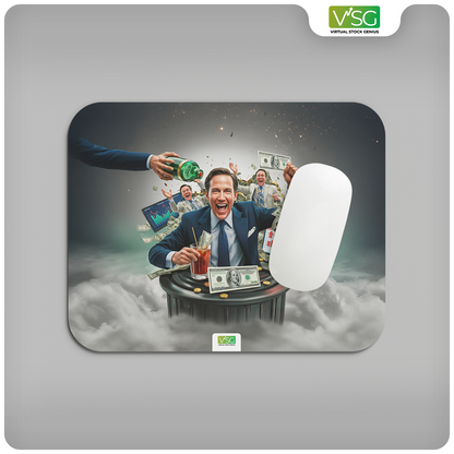 Stock Market Trader Profit Vibes Mouse Pad