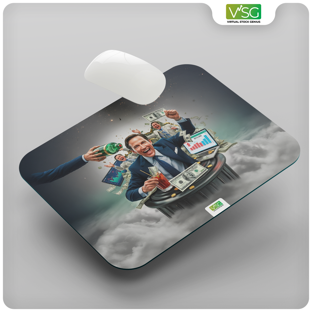 Stock Market Trader Profit Vibes Mouse Pad