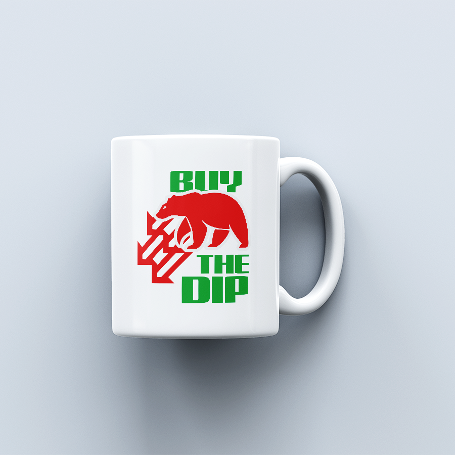 Buy The Dip Coffee Mug - Embrace Every Opportunity